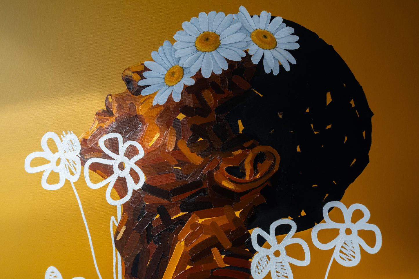 'Le monde me faisait peur, j'y ai mis des fleurs'
