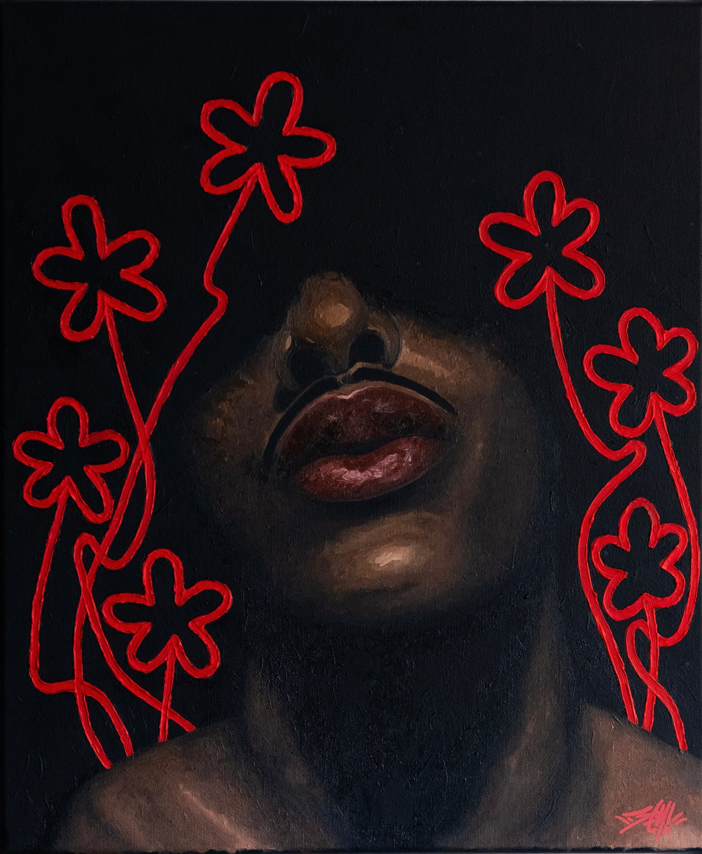'Sensualité dans la nuit'